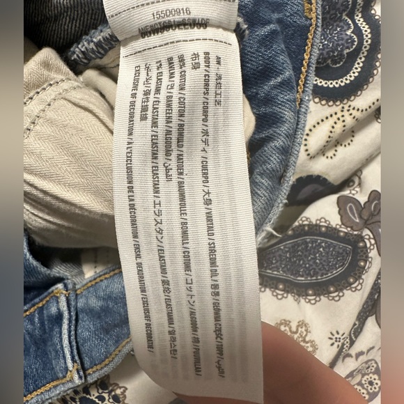 Abercrombie & Fitch curve love 90s straight jean, size 27 - Picture 7 of 9